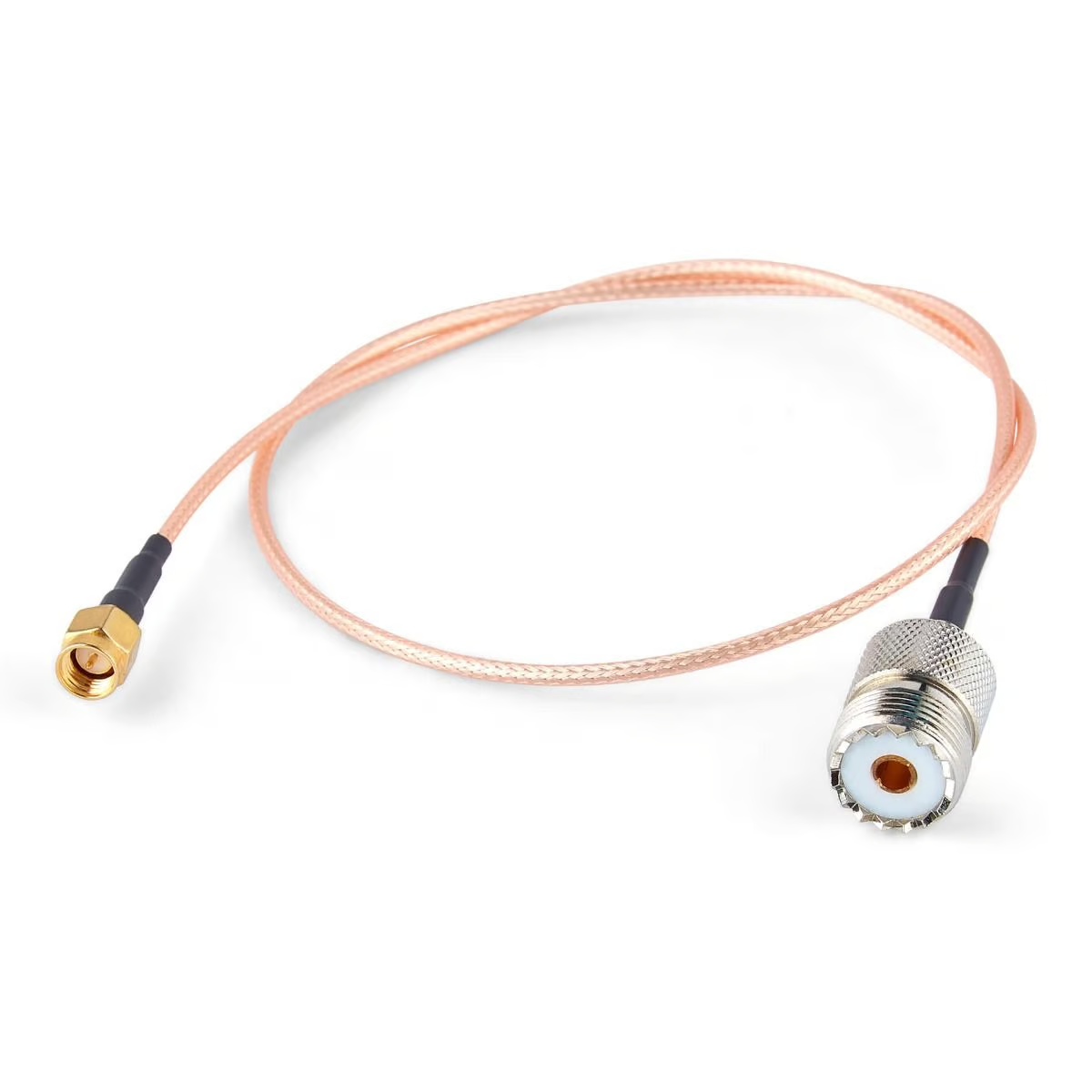 Radioworld 50cm RF jumper SMA to UHF female