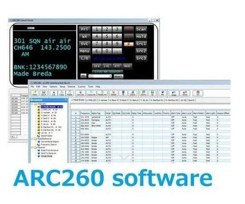 BUTEL ARC260 SOFTWARE FOR UBCD160DN & UBCD260DN
