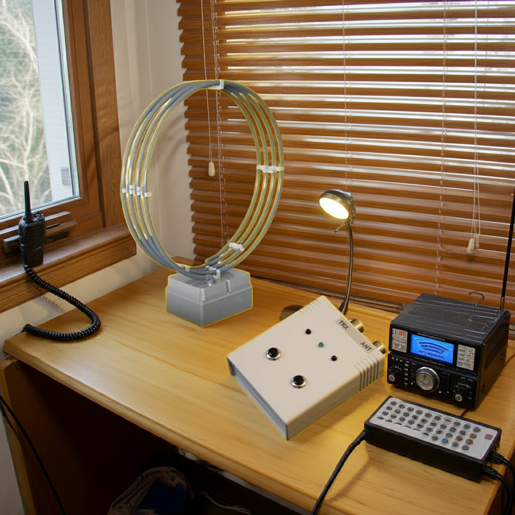 Top-band magnetic loop antenna for 160m to 40m amateur radio - Radioworld UK