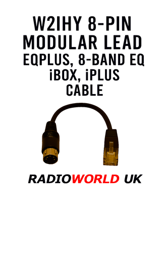W2IHY 8-Pin Modular Lead – DIN to RJ Cable for EQ Systems