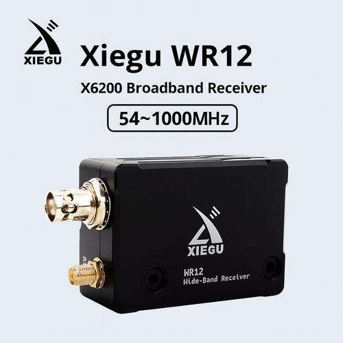 Xiegu WR12 Broadband Receiver for X6200 – 54~1000MHz Wideband Module | Radioworld UK