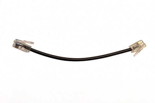 Icom OPC‑1134 head unit cable for Icom IC‑2725, black RJ‑style connector cable