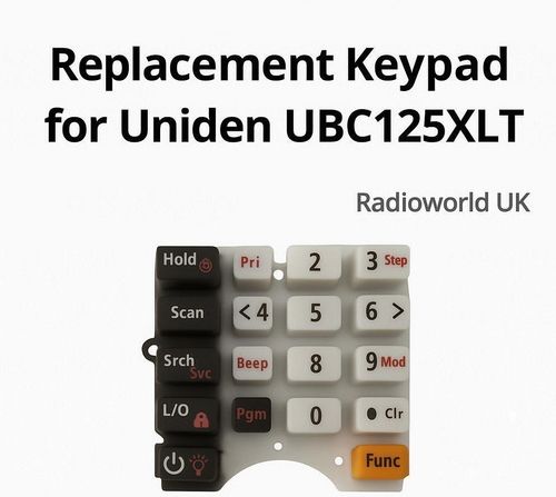 “UBC125XLT button pad with numeric and function keys – Radioworld UK”
