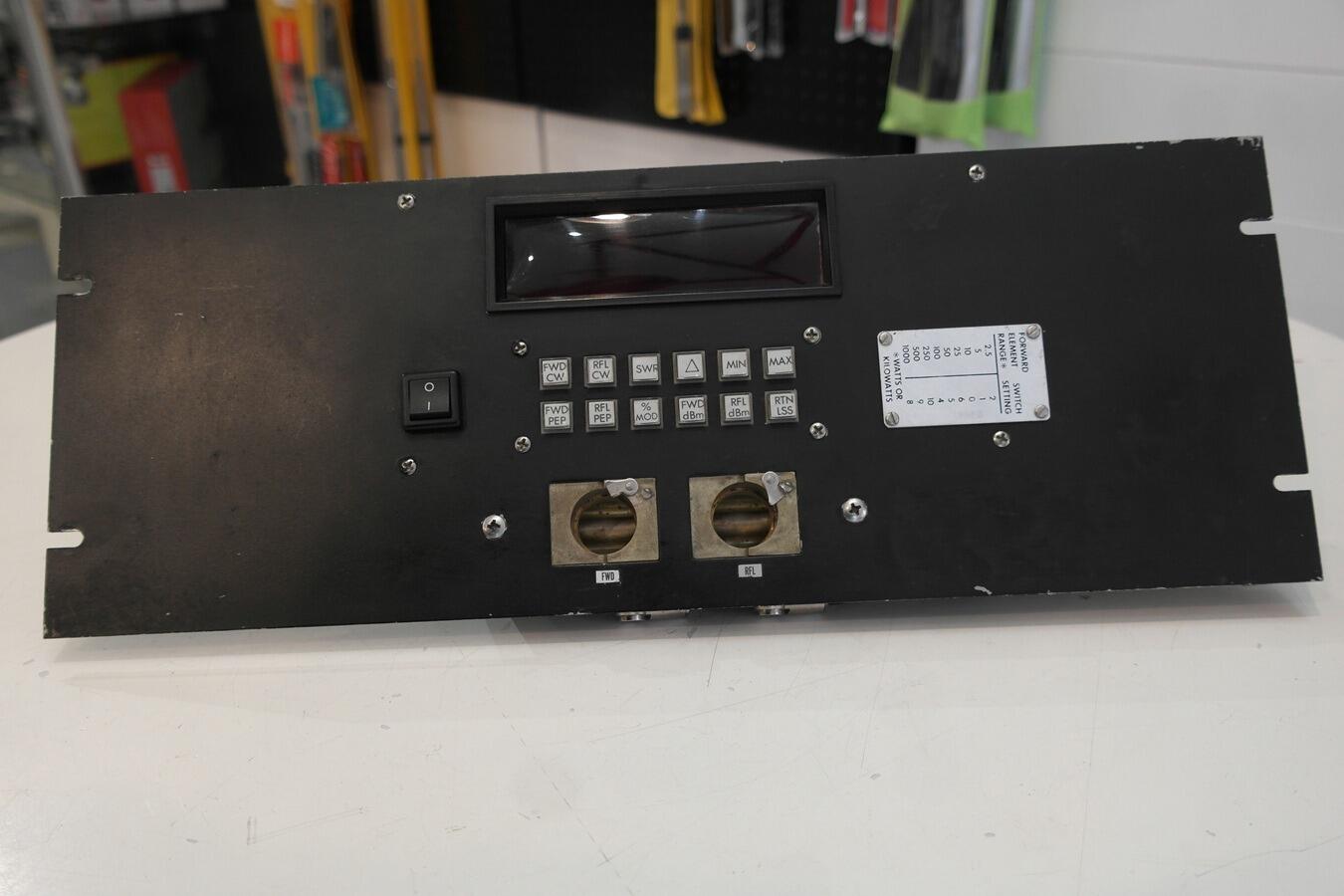 Bird 4380 Series RF analyser panel mount front view – Radioworld UK