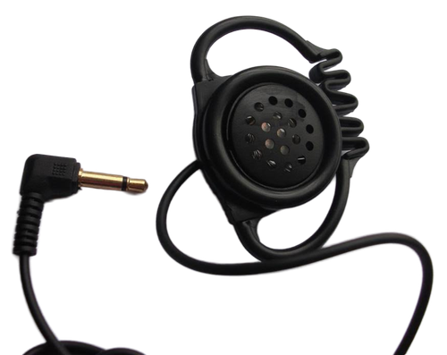 Rubber earpiece for Icom IC‑R2, IC‑R5, IC‑R10, IC‑R6 and IC‑R20 receivers