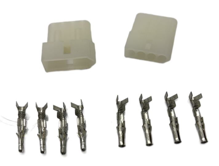 Icom 4‑pin ATU tuner plug set with crimp pins – Radioworld UK