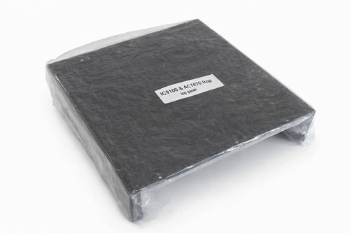 Icom IC‑9100 and IC‑7410 replacement top cover panel in black metal finish for radio transceivers