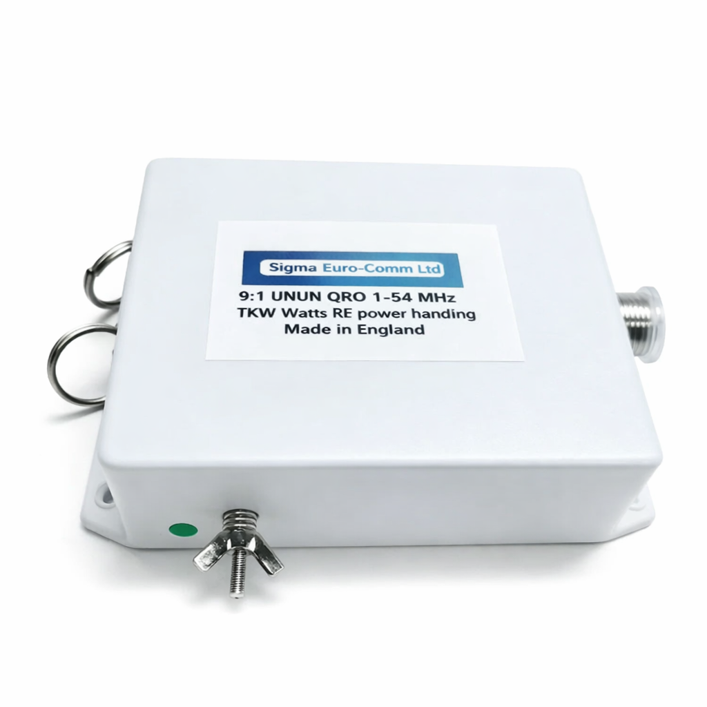 Line Comms 9:1 UNUN impedance transformer with SO239 connector and earth terminal – Radioworld UK