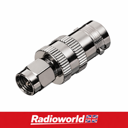 Yaesu CN-3 SMA to BNC antenna adaptor for handheld radios – Radioworld UK