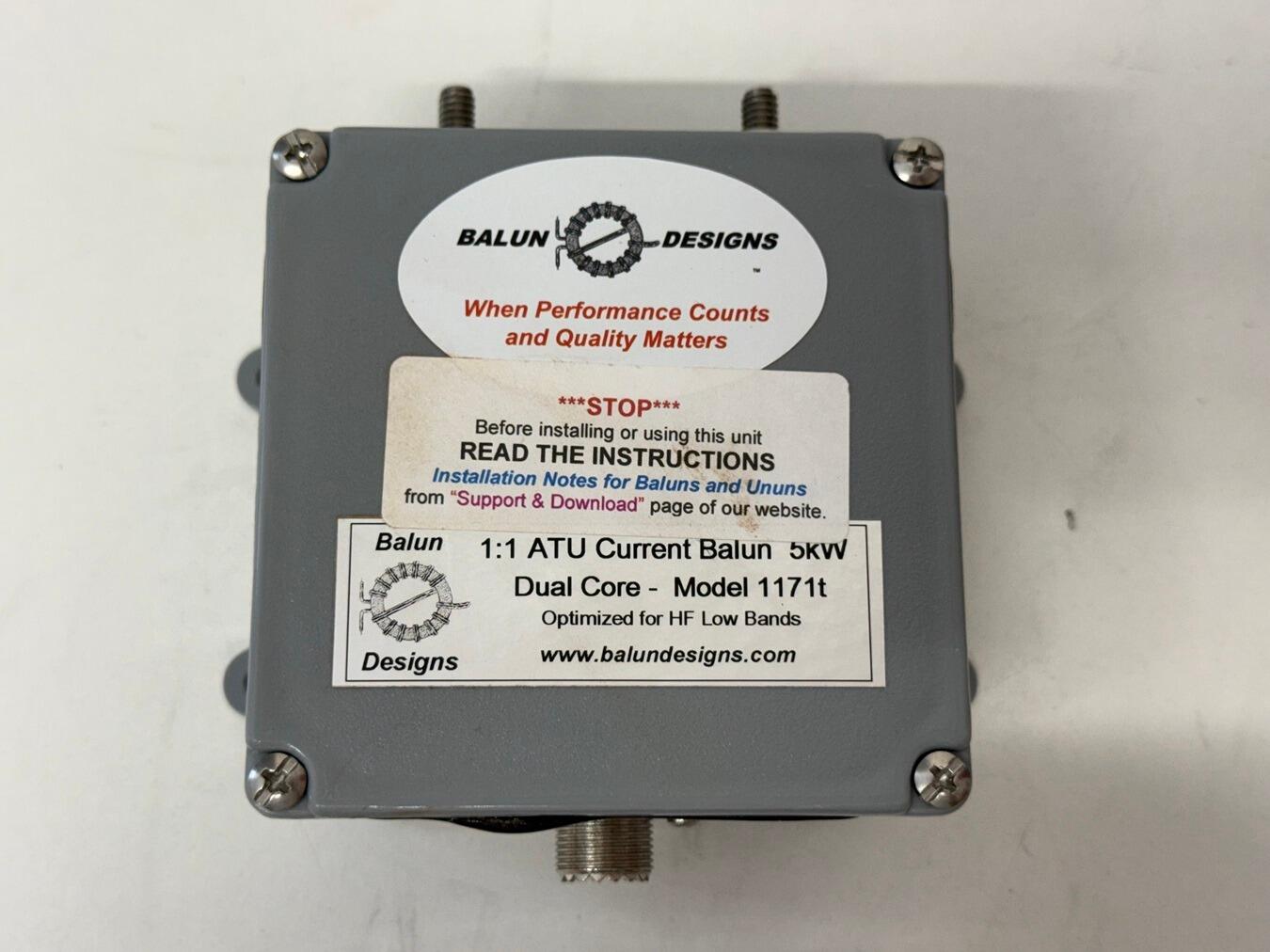 second hand model 1171 1 to 1 atu current balun