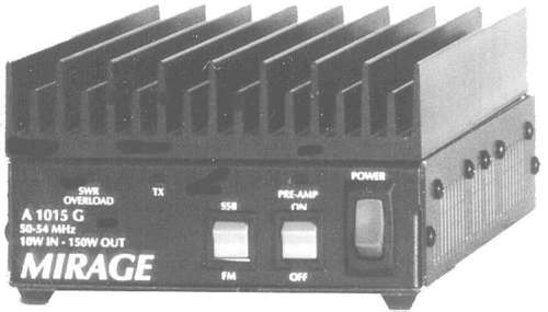 Mirage 150w 6m linear amplifier a-1015g