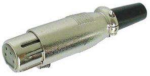Heil XLR4F Heil 4-pin in-line XLR socket female