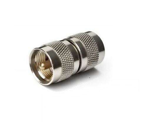 Male to male pl-259 pl259 connector uhf plug to plug adapter,