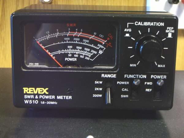 Second hand revex W-510 SWR Power meter - radioworld