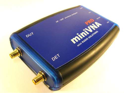 Minivna pro2 wireless antenna analyzer using bluetooth technology