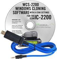 Icom ic-2200 programming software and usb-29a cable
