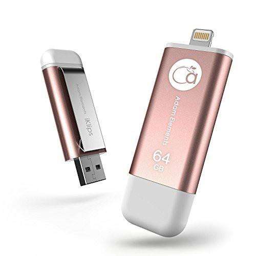 Iklips 64gb iphone,ipad memory key usb 3.0 rose gold