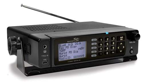 Whistler trx2 base top radio scanner.