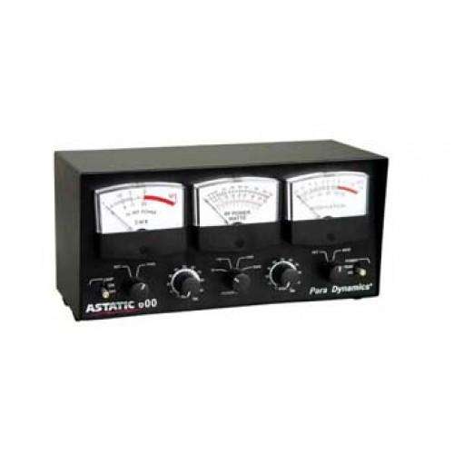 Astatic 600 SWR, power, modulation meter, 5000W, 25-30MHz.