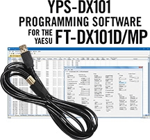 YPS-DX101 Software and usb cable for the yaesu ft-dx101d and ft-dx101mp