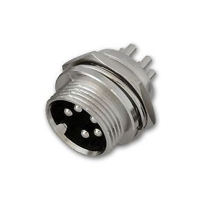 5 pin microphone chassis plug