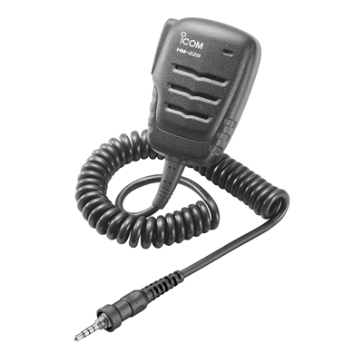Icom hm-228 speaker microphone ipx7 waterproof speaker microphone