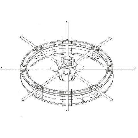 Sirio 827 radials to give extra support in high wind conditions.