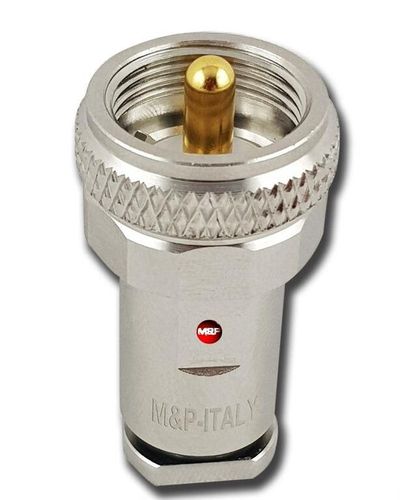 Messi & Paolini PL259 Solder Connector compatible with POTA-FLEX 6 and RG8X 1