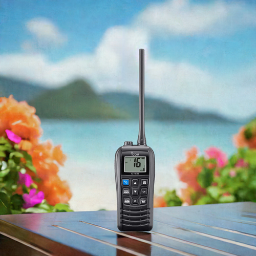 Icom IC-M37E buoyant marine VHF handheld