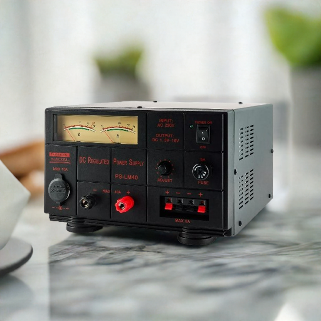 Sharman LM-40 variable voltage 40 amp linear power supply - Radioworld UK