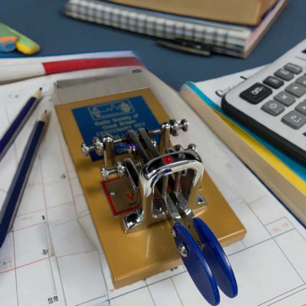Second Hand Vibroplex Centenary Key for RSGB number - 209 of 250 - 3