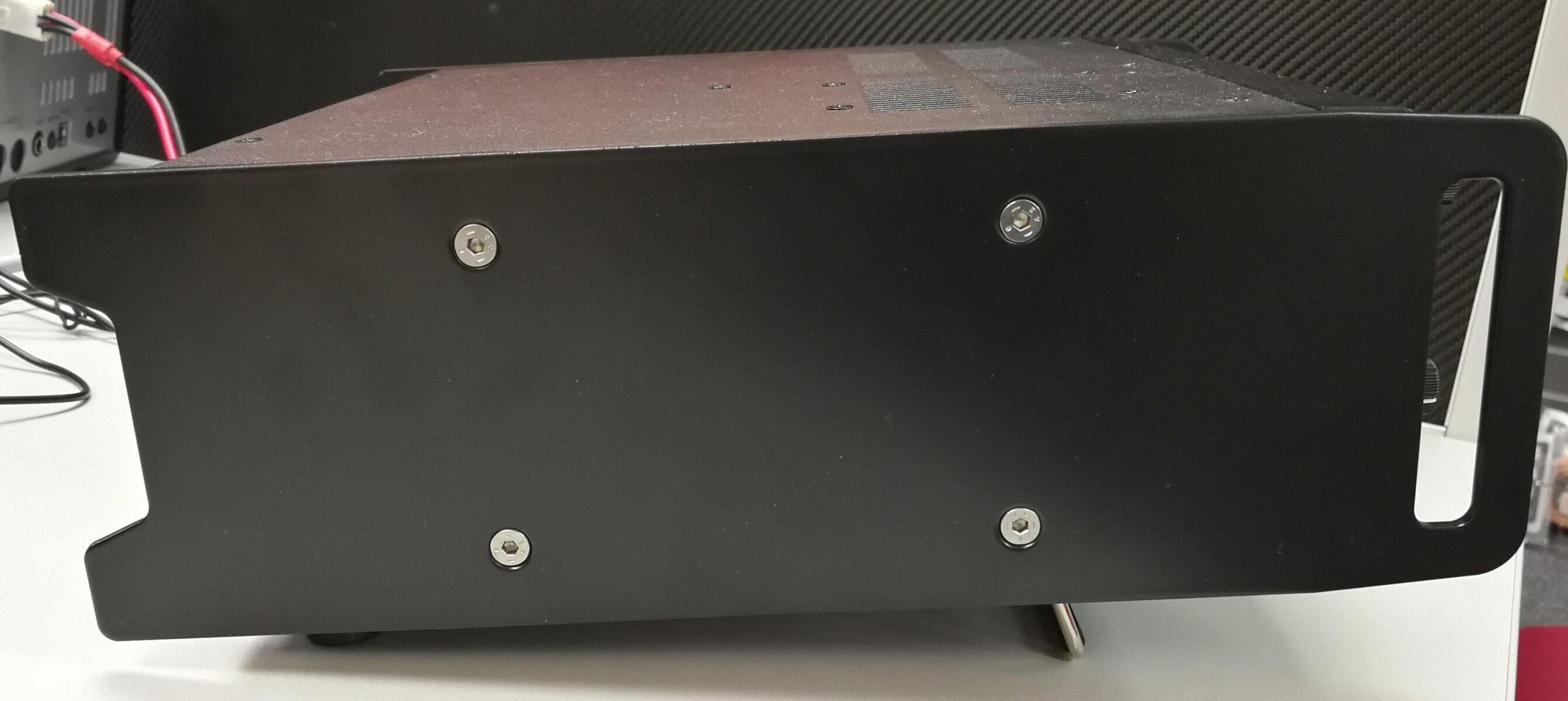 Protective side panel rails for Icom IC‑7300 by Mydel – Radioworld UK