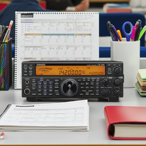 Kenwood TS-590SG HF/6m transceiver with DSP filtering