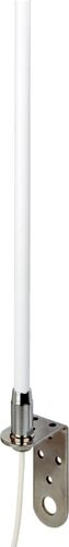 Sirio SB 3 U M-1 antenna operates within the frequency range of 155.8 to 160.1 MHz, specifically designed for marine applications.