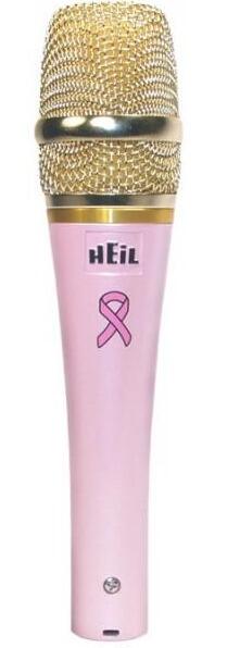 "Heil PR 22 Pink dynamic vocal microphone for live sound and studio recording"