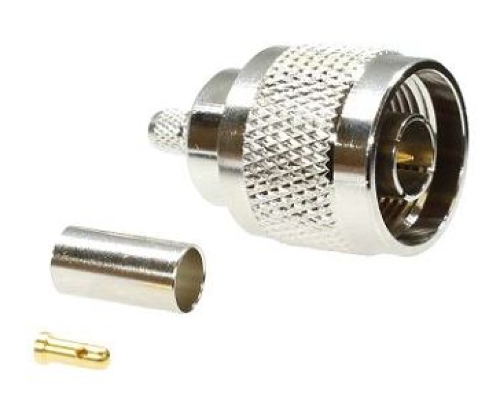 N-Type Crimp Plug for RG223