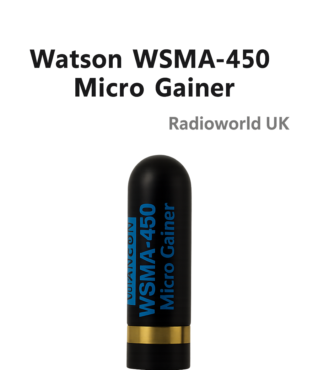 “Watson WSMA‑450 wideband receive antenna – Radioworld UK”