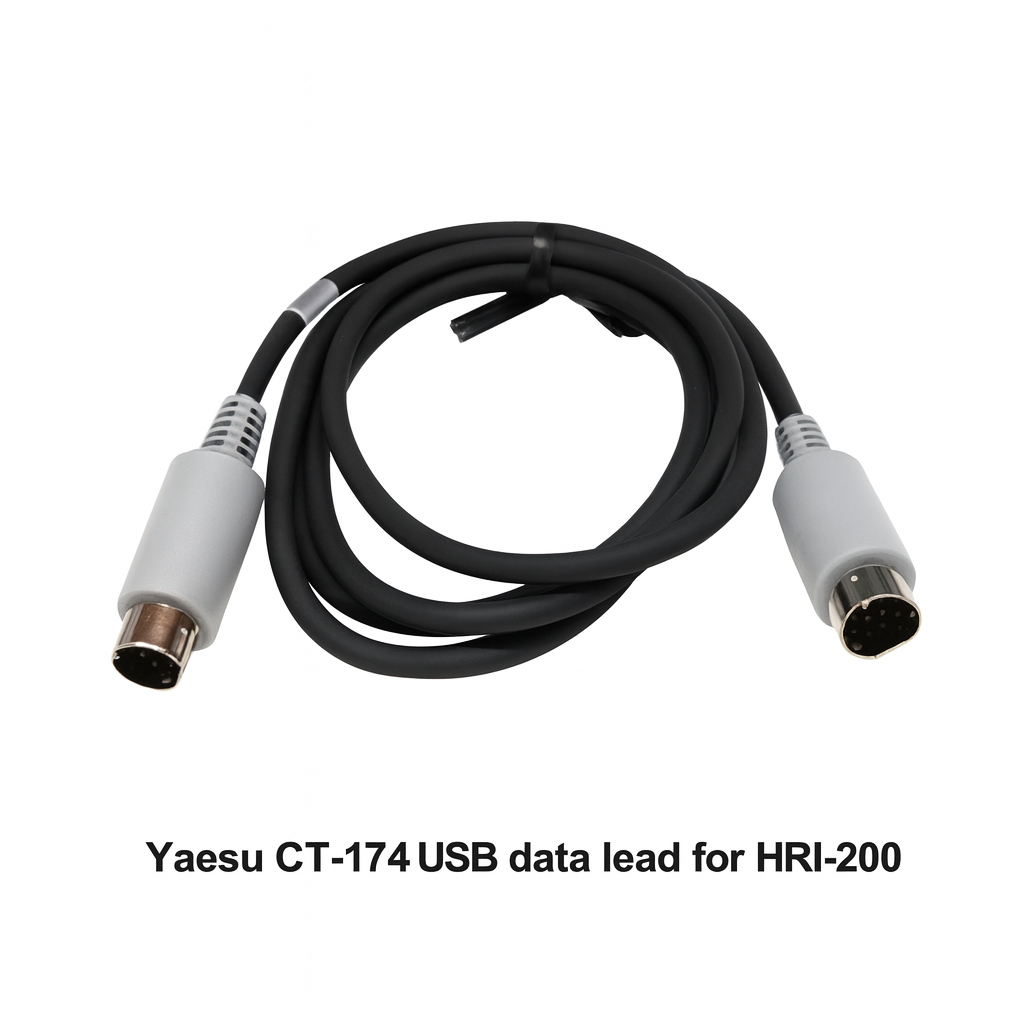 Yaesu CT‑174 USB Data Lead for HRI‑200 Wires – Radioworld UK