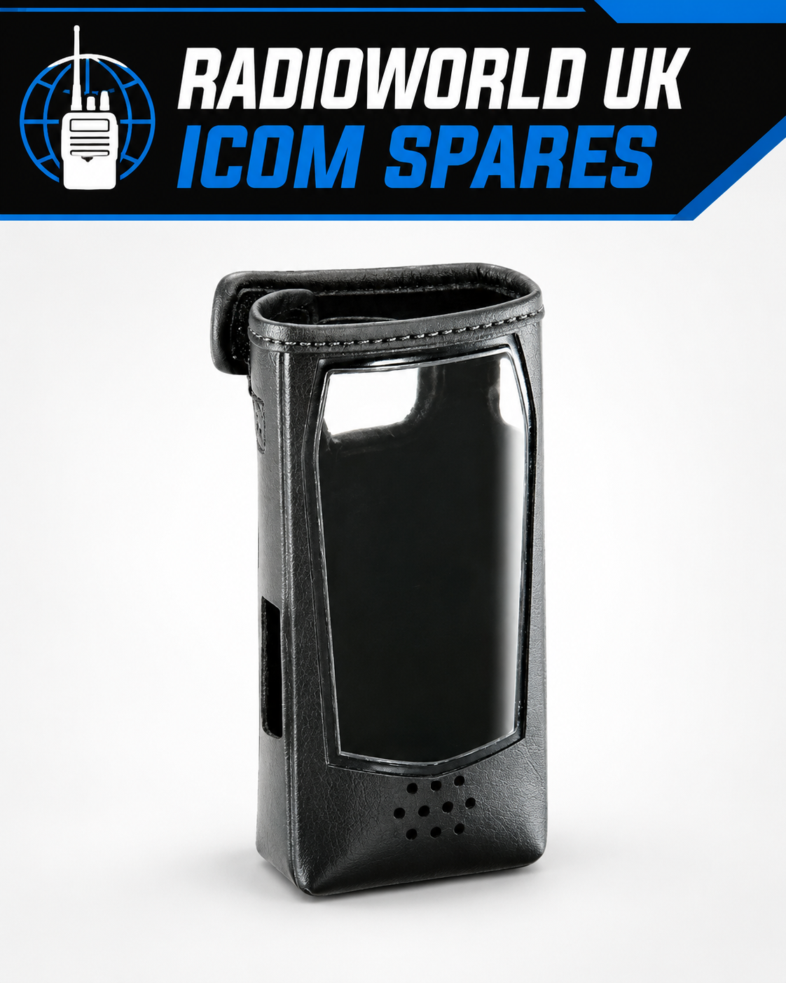 icom lc‑203 carrying case protective cover for ic‑r15 receiver – radioworld uk