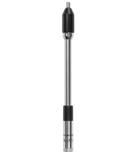 "Diamond RH770 dual-band telescopic antenna – 144/430 MHz high-gain handheld radio accessory"