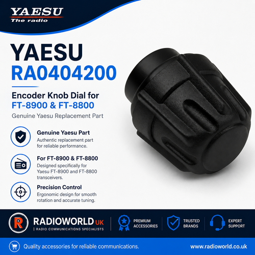 Yaesu RA0404200 Encoder Knob Dial for FT‑8900 & FT‑8800
