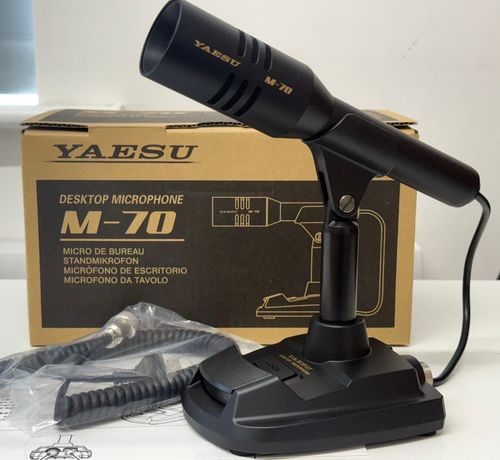 second hand yaesu m‑70 microphone