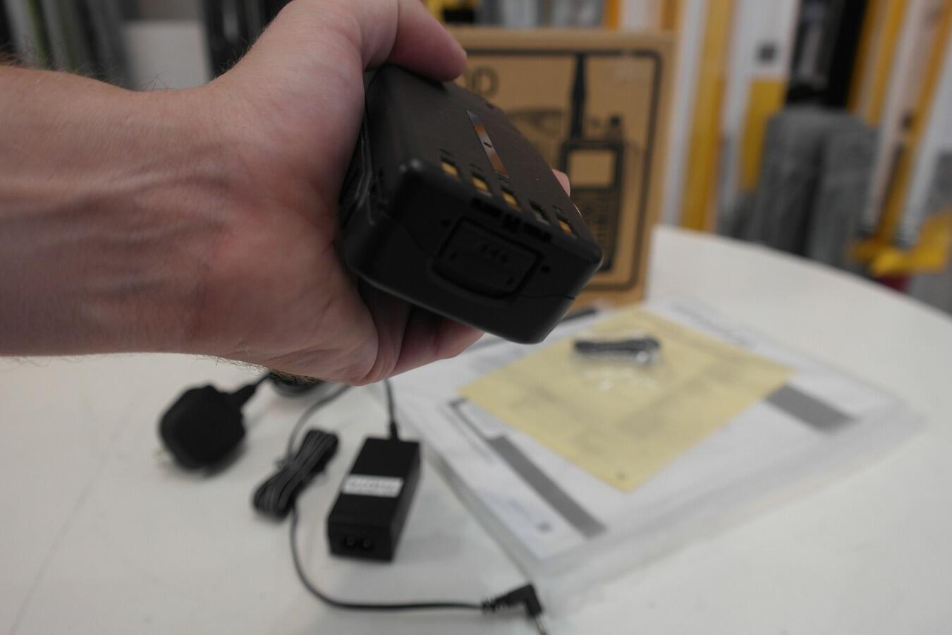 Kenwood TH-D74E handheld ready for D-STAR and APRS operation
