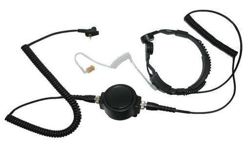 Lgr-32m9 acoust tube earphone throat mic motorola mth650,800.