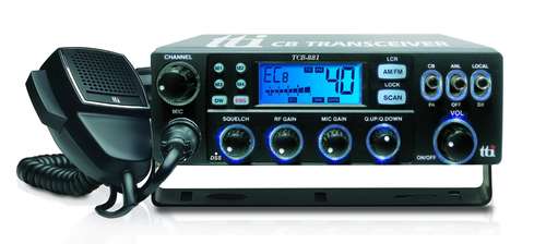 Tti tcb-881n 12,24v multi-standard mobile cb radio