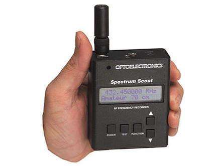 Spectrum-scout *optoelectronics frequency finder 10mhz - 2.6ghz - rf signal strength bargraph