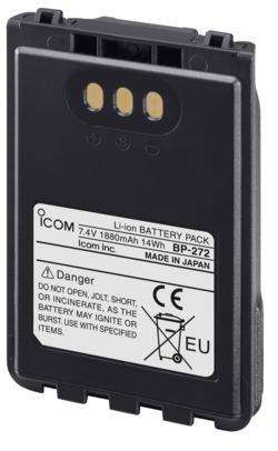 Icom bp-272 high capacity li-ion battery pack id-31, id-51
