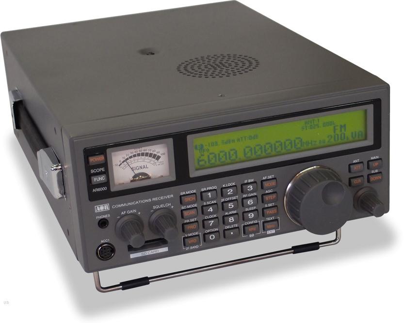 AOR AR-6000 wideband communications receiver