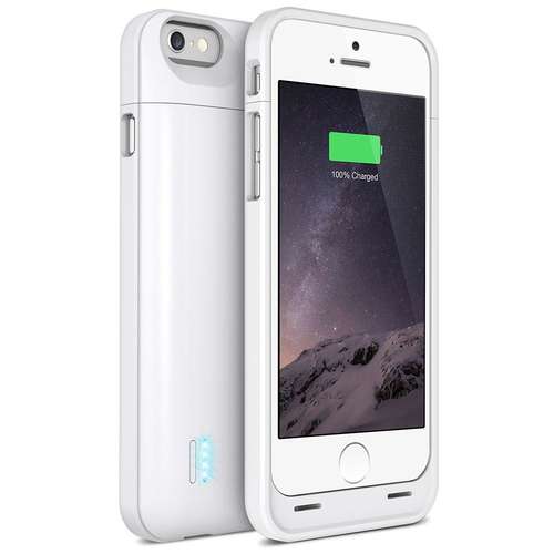 Unu dx-6 slim battery case for iphone 6 - 3000mah - white