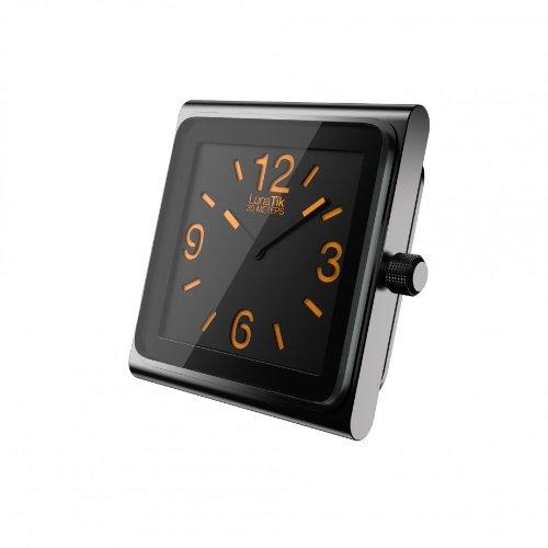 Lunatik Analog Watch Module for iPod Nano 6G - Black/Orange